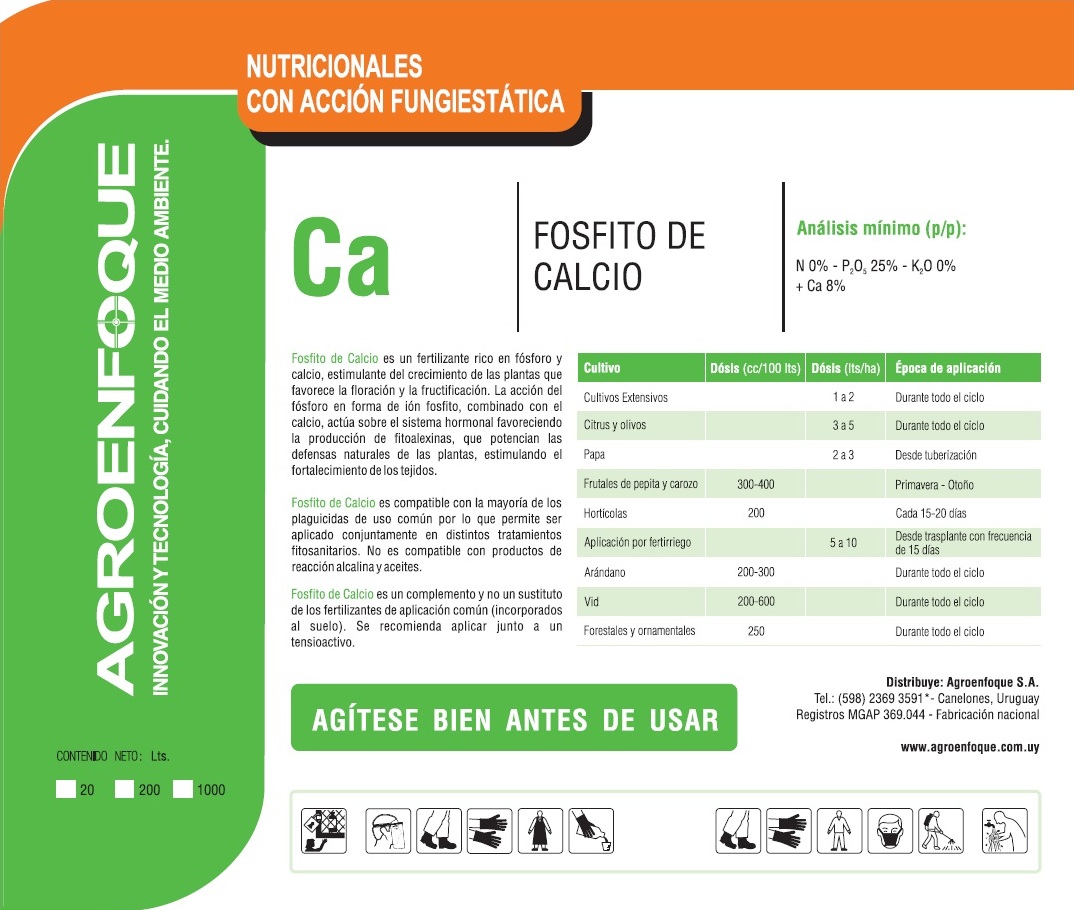 Agroenfoque - Phosphite Calcium