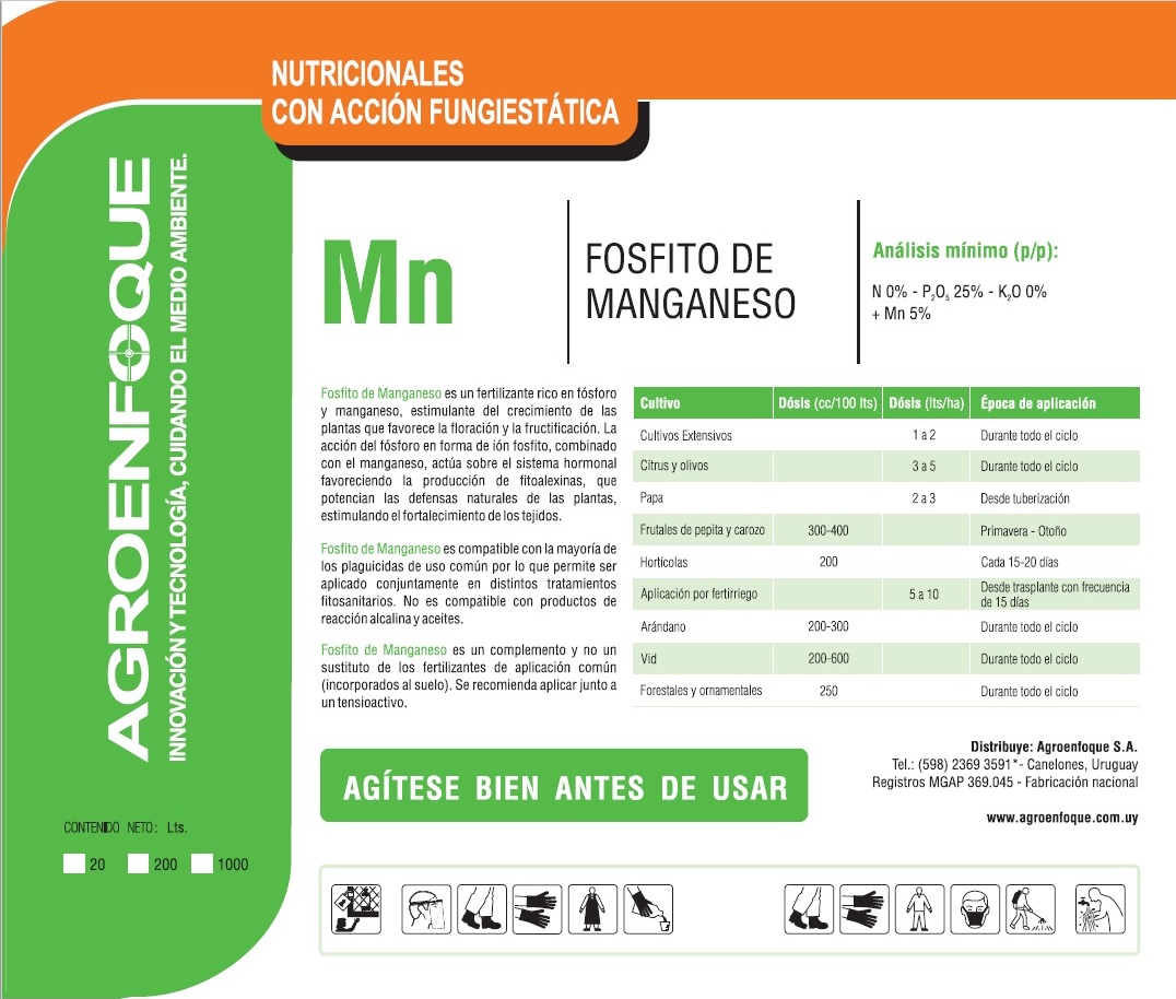 Agroenfoque - Fosfito de Manganeso