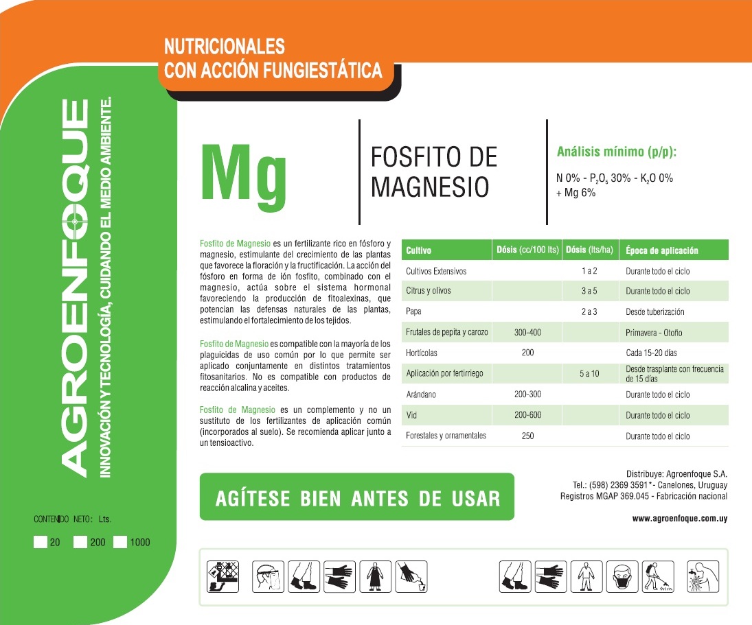 Agroenfoque - Fosfito de Magnesio